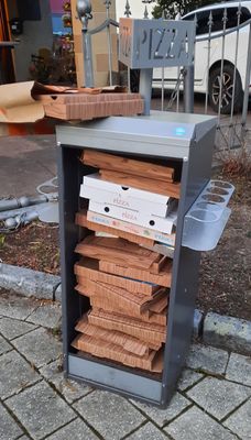 Teaserbild für Zweiter Pizzakartonsammler kommt