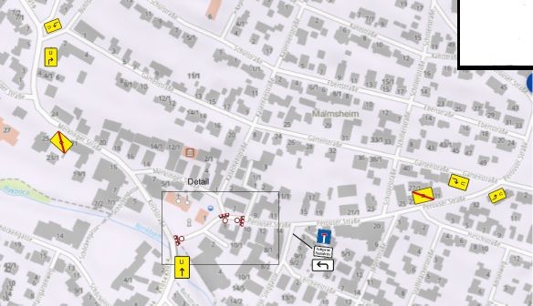 Teaserbild für Sperrungen / Verkehrsbeeinträchtigungen