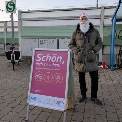 Teaserbild für Nikolausaktion für Fahrradfahrer