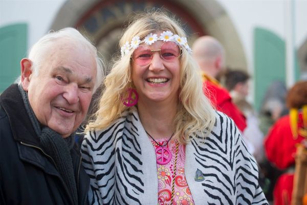 Teaserbild für Rathaussturm mit guter Stimmung