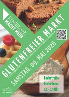 Teaserbild für Glutenfreier Wochenmarkt am 9. Mai