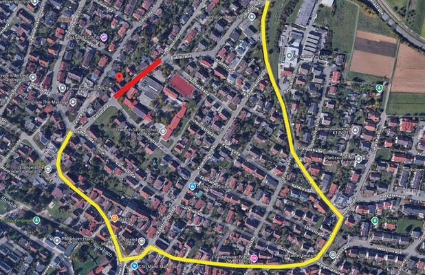 Teaserbild für Sperrung Bühlstraße