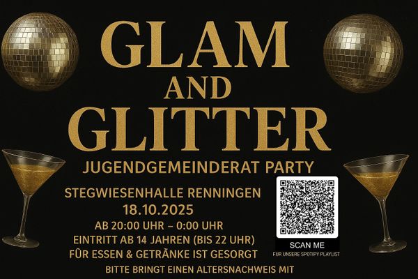 Teaserbild für Jugendgemeinderat Party am 18.10.2025