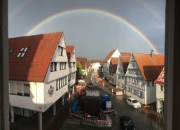 Baustelle Hauptstraße Renningen