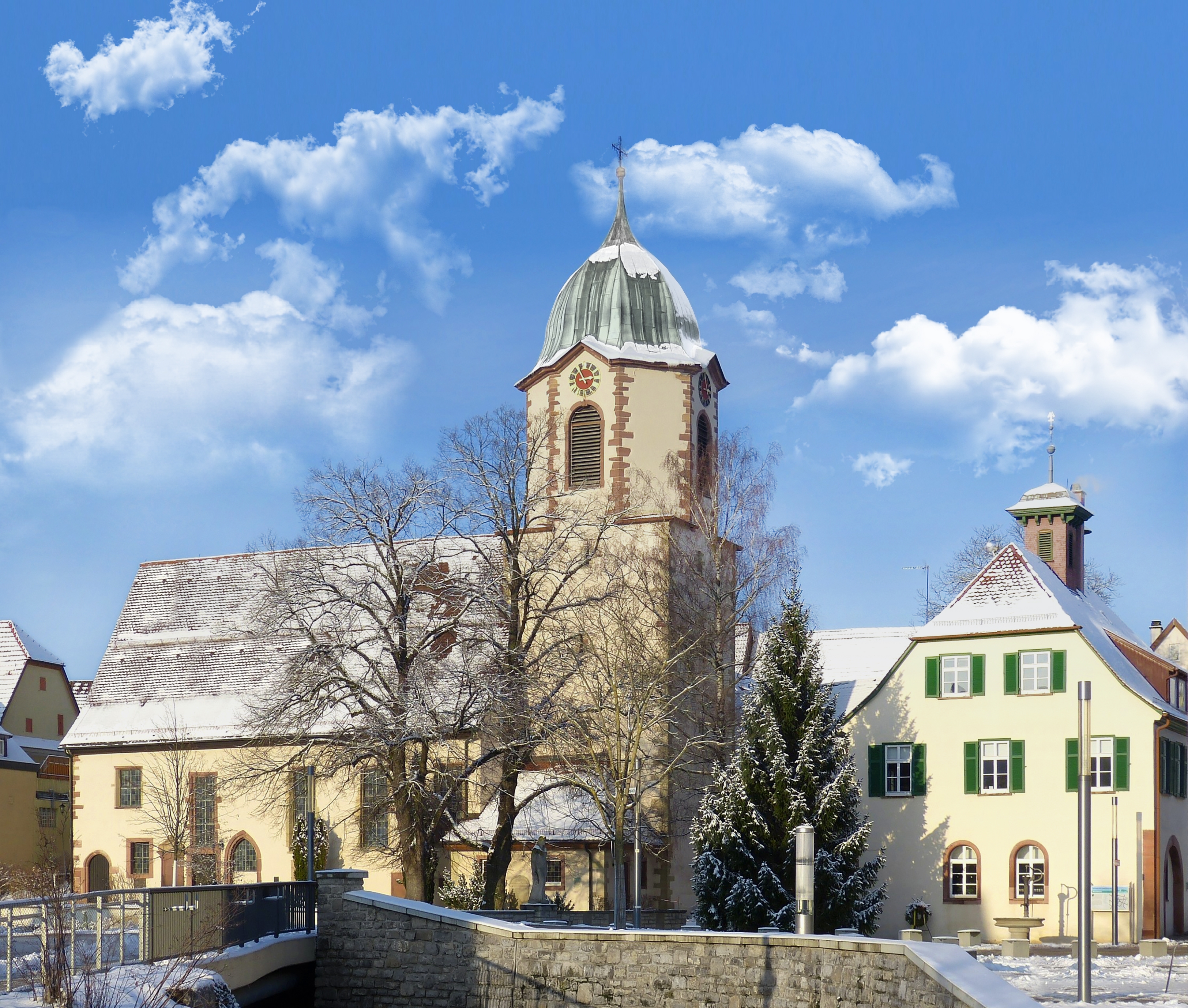Malmsheimer Rathaus Winter