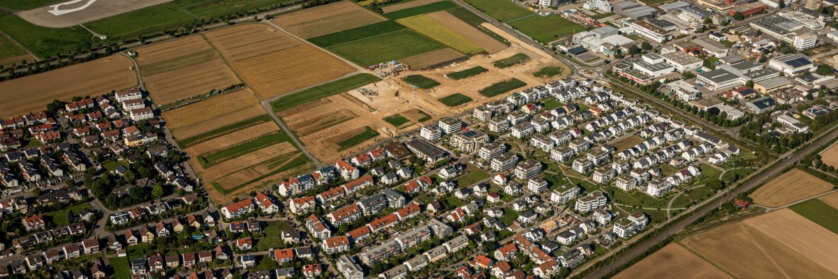 Schnallenäcker III Ansicht Rathaus Renningen