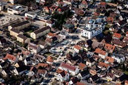 Luftbild Renningen Stadtmitte