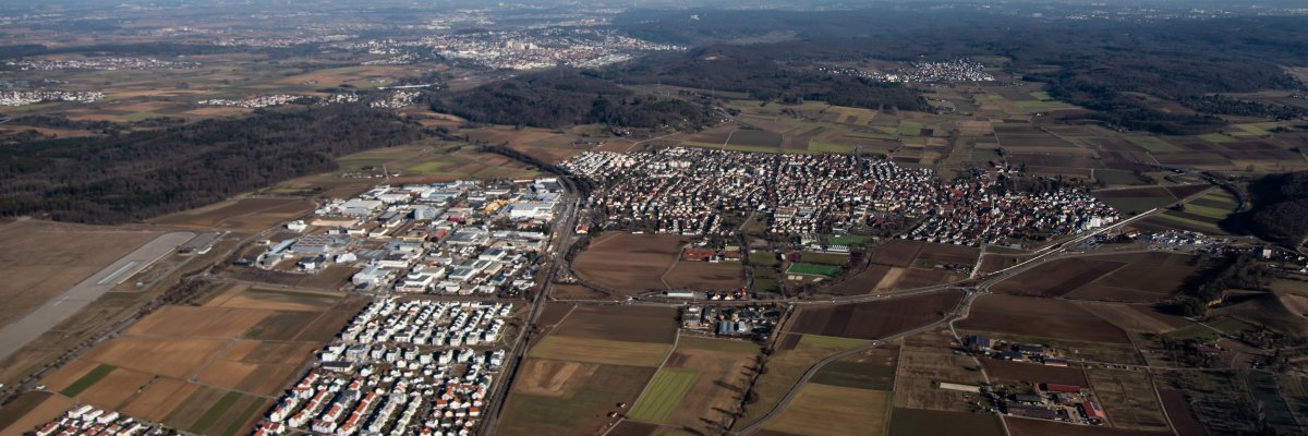 Luftbild Renningen West Luftbild Schnallenäcker III
