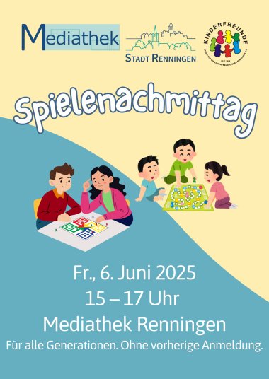 Flyer Spielenachmittag