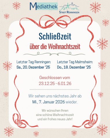 Schließzeiten Weihnachten/Ostern - 3