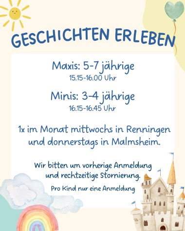 Termine Geschichten erleben