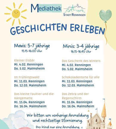 Geschichten erleben - Homepage, Social Media, Stadtnachrichten