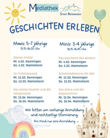 Termine Geschichten erleben